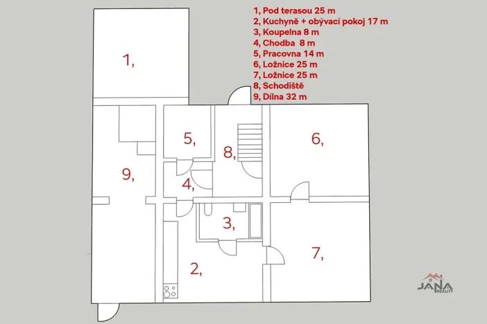 Prodej rodinného domu, Turnov, Nádražní, 254 m2