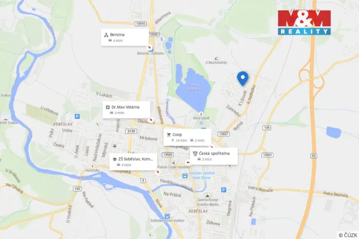 Prodej rodinného domu, Soběslav - Soběslav III, U Vápenky, 100 m2