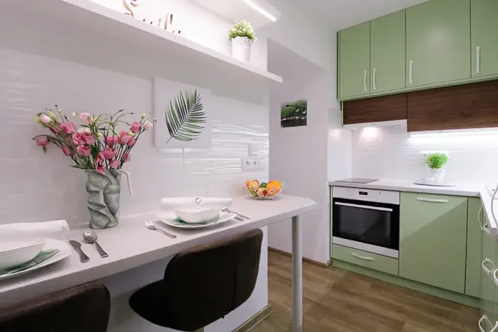 Pronájem bytu 1+1, Praha - Karlín, Vítkova, 43 m2