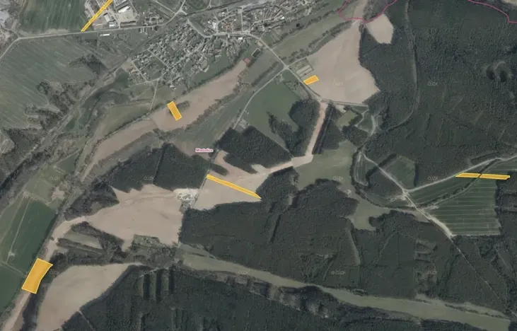 Prodej podílu pole, Mladotice, 37649 m2