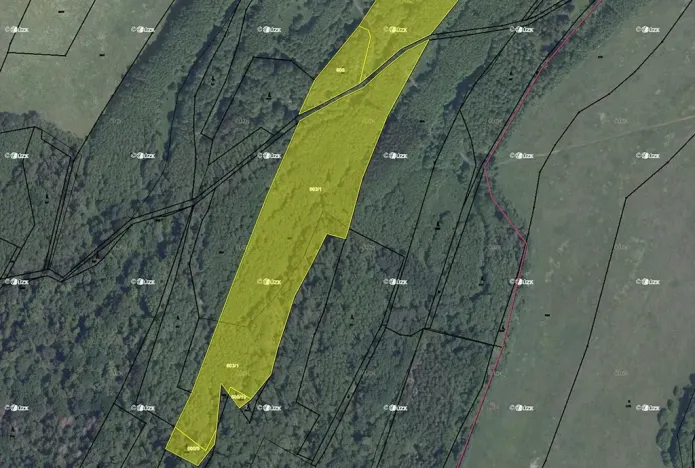 Prodej podílu pole, Stružnice, 12973 m2