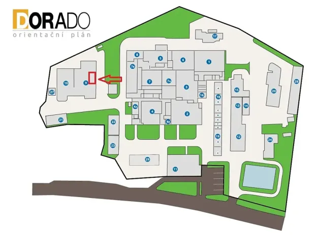 Pronájem skladu, Jihlava, 129 m2