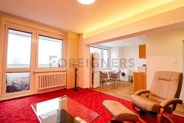 Pronájem bytu 1+kk, Brno, Laštůvkova, 39 m2