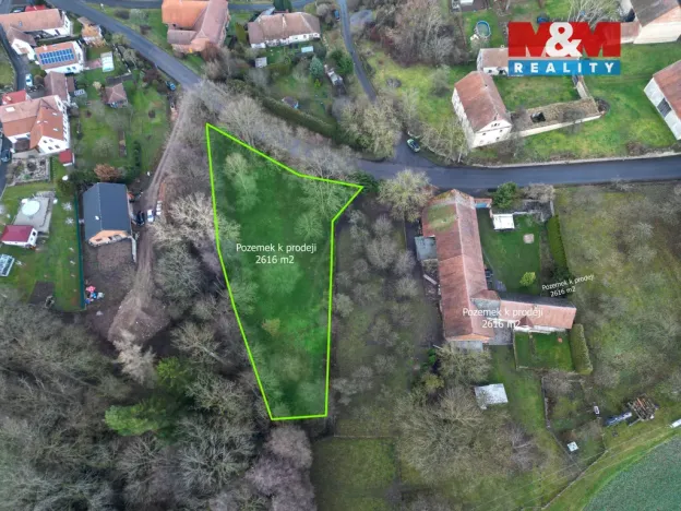 Prodej pozemku pro bydlení, Morašice, 2616 m2