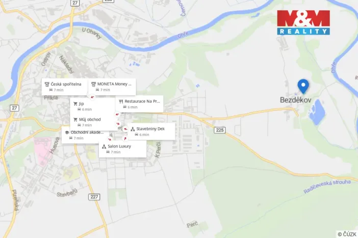 Prodej pozemku pro bydlení, Žatec - Bezděkov, 1148 m2