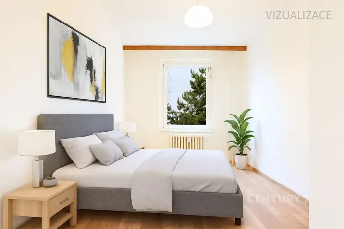 Pronájem bytu 2+1, Bílina, Bezejmenná, 49 m2