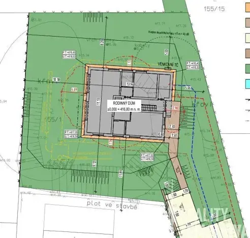 Pronájem bytu 2+kk, Jesenice, Hlavní, 42 m2