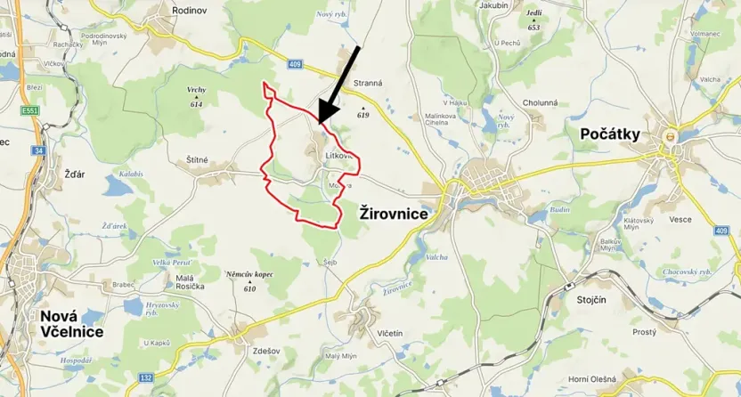 Prodej pole, Žirovnice, 80682 m2