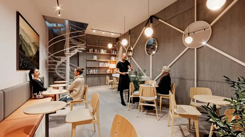 Pronájem obchodního prostoru, Praha - Vršovice, Kubánské náměstí, 112 m2