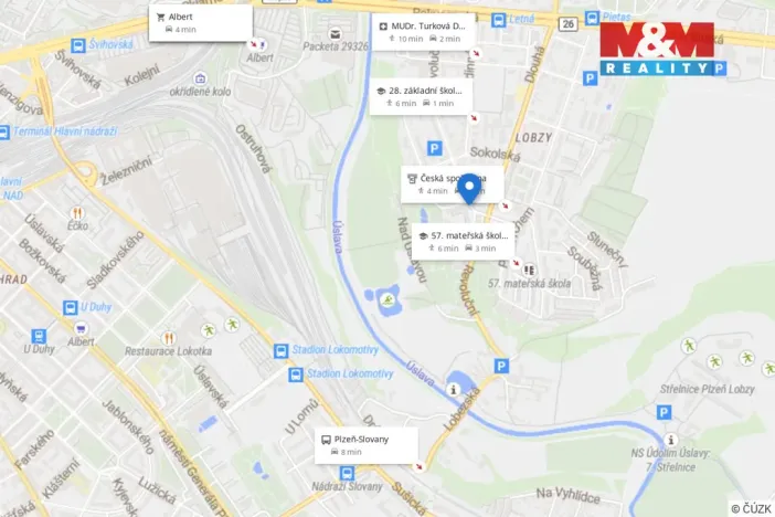 Pronájem bytu 2+1, Plzeň, Revoluční, 69 m2