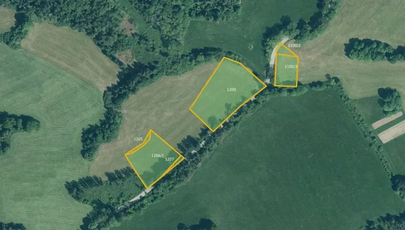 Prodej pole, Strašice, 7677 m2