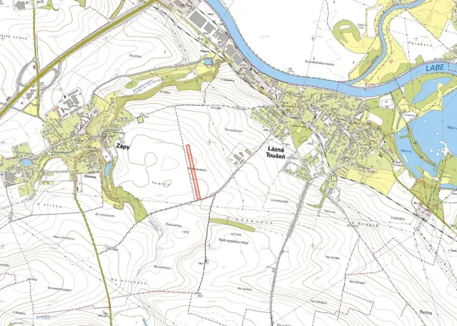 Prodej pole, Lázně Toušeň, 14894 m2