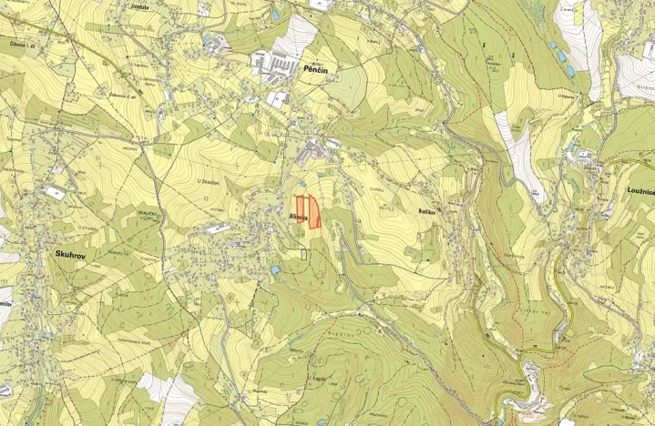 Prodej pole, Pěnčín, 23380 m2