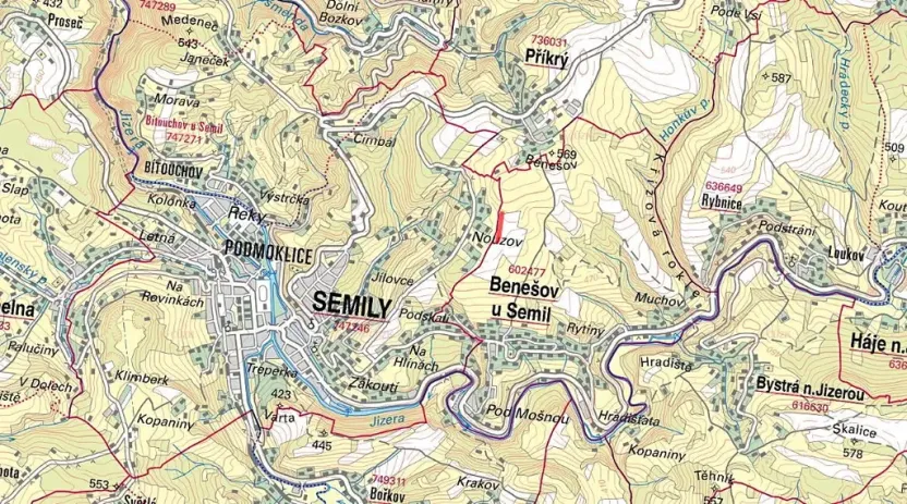 Prodej pole, Benešov u Semil, 2095 m2