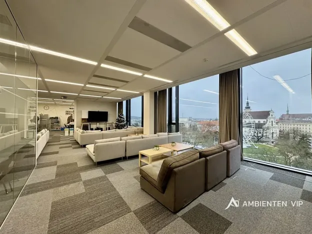 Pronájem kanceláře, Brno, Moravské náměstí, 403 m2