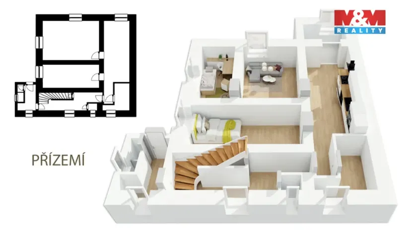 Prodej rodinného domu, Paskov, Komenského nábřeží, 215 m2