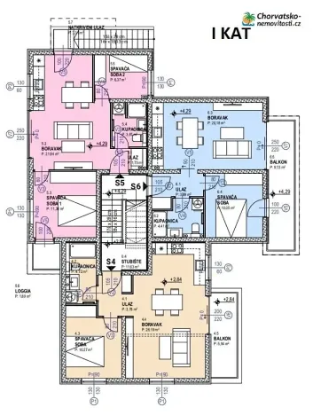 Prodej bytu 3+kk, Povljana, Chorvatsko, 45 m2