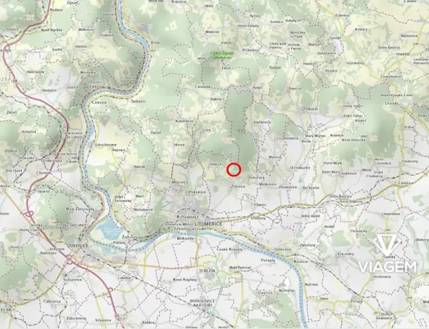 Prodej podílu zahrady, Žitenice, 8343 m2