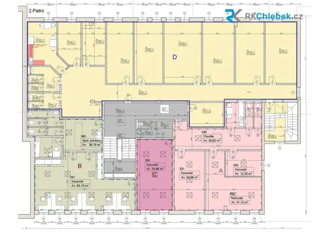 Pronájem skladu, Sedliště, 504 m2