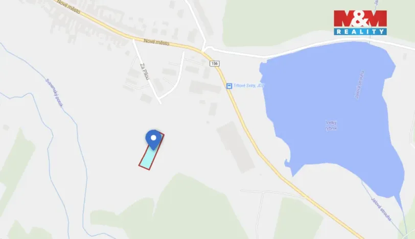 Prodej louky, Trhové Sviny, 1633 m2