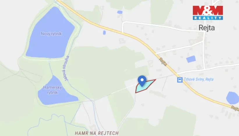 Prodej zahrady, Trhové Sviny, 2326 m2