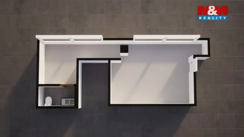 Pronájem kanceláře, Jablonné v Podještědí, Zdislavy z Lemberka, 33 m2