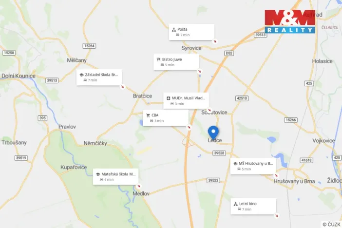 Prodej pozemku pro bydlení, Ledce, 638 m2