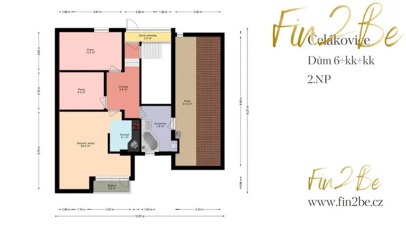 Prodej rodinného domu, Čelákovice, Fügnerova, 138 m2