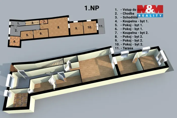 Prodej rodinného domu, Říčany, Rosická, 260 m2