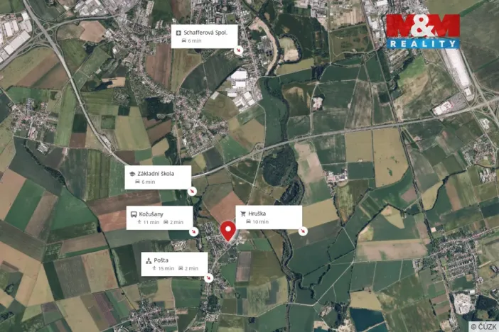 Pronájem bytu 2+kk, Kožušany-Tážaly - Kožušany, 60 m2