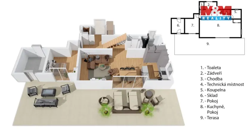 Prodej rodinného domu, Rychnov nad Kněžnou, Na Vyhlídce, 164 m2