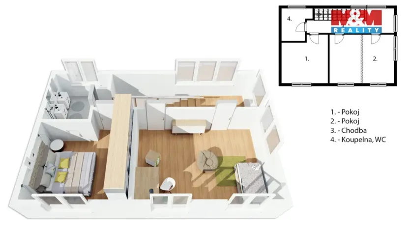 Prodej rodinného domu, Rychnov nad Kněžnou, Na Vyhlídce, 164 m2