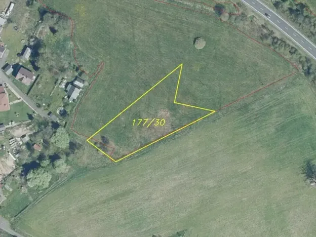 Dražba louky, Aš, 3300 m2