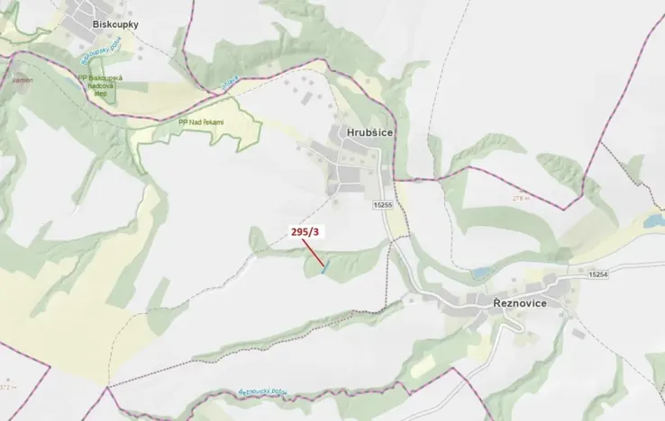 Dražba pozemku, Ivančice, 789 m2