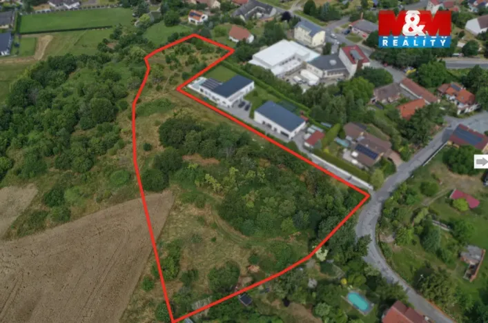 Prodej pozemku pro bydlení, Plzeň - Červený Hrádek, 12370 m2