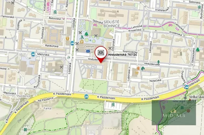 Prodej bytu 2+kk, Praha - Troja, Hnězdenská, 40 m2