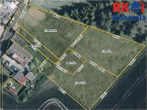 Prodej pozemku pro bydlení, Plazy, 1050 m2