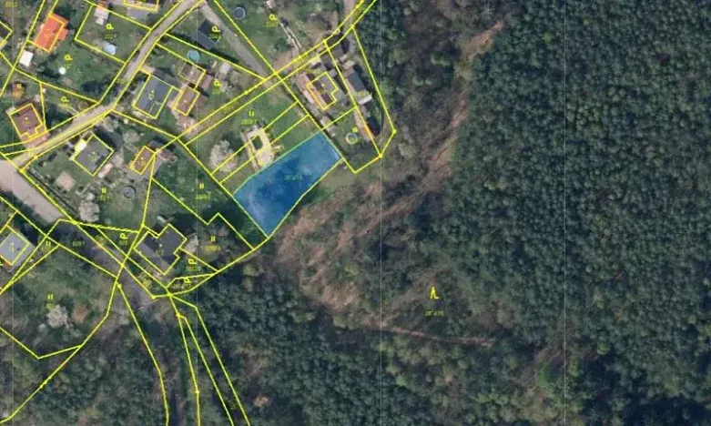 Prodej zahrady, Kunratice u Cvikova, 765 m2