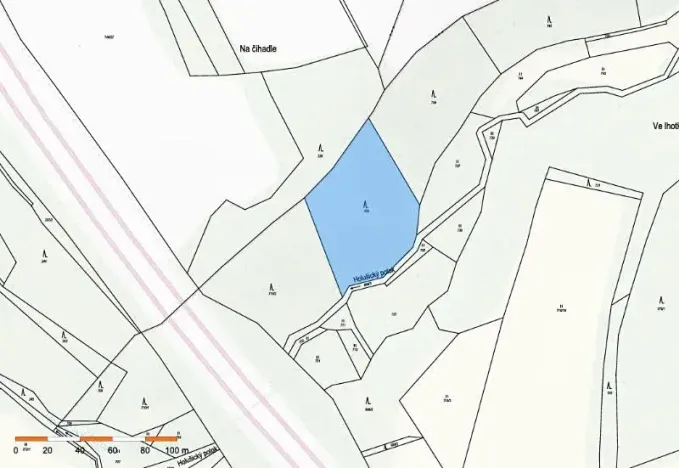 Prodej lesa, Jiřice, 4435 m2