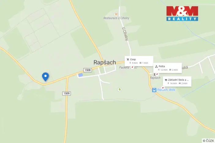 Prodej rodinného domu, Rapšach, 105 m2