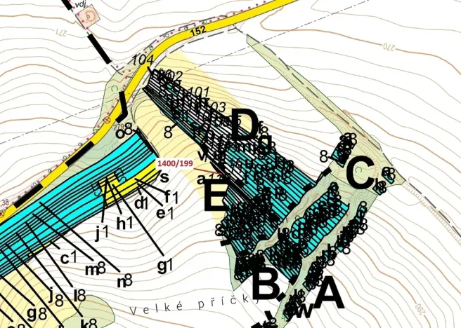 Dražba lesa, Ivančice, 16 m2