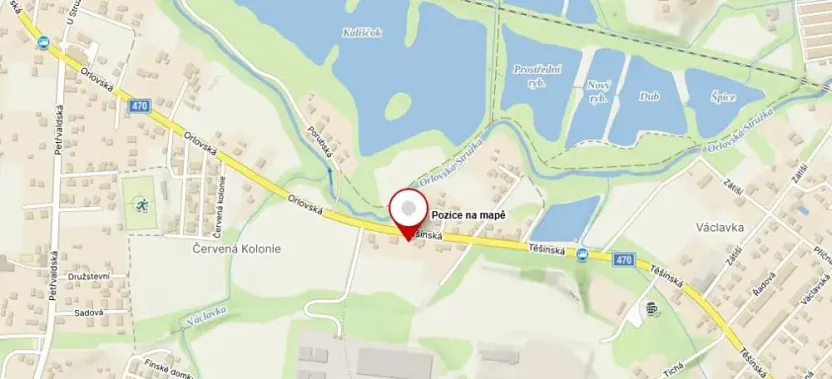 Dražba pozemku pro bydlení, Ostrava, Těšínská, 1947 m2