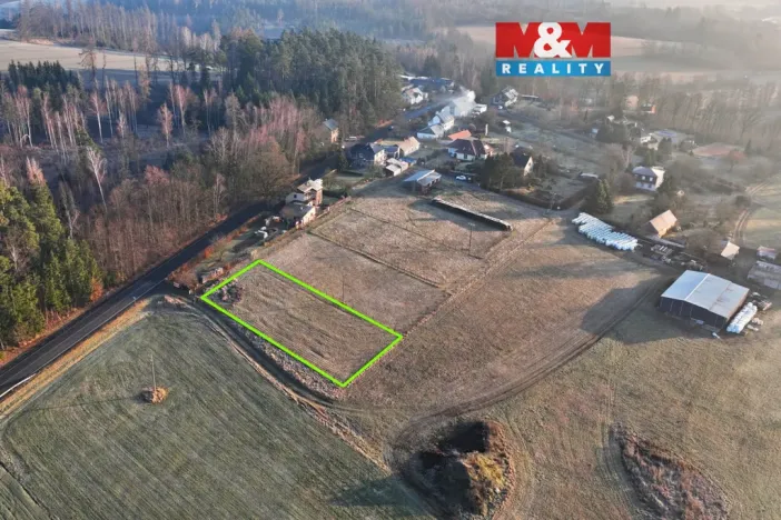 Prodej pozemku pro bydlení, Okrouhlice - Chlístov, 1456 m2