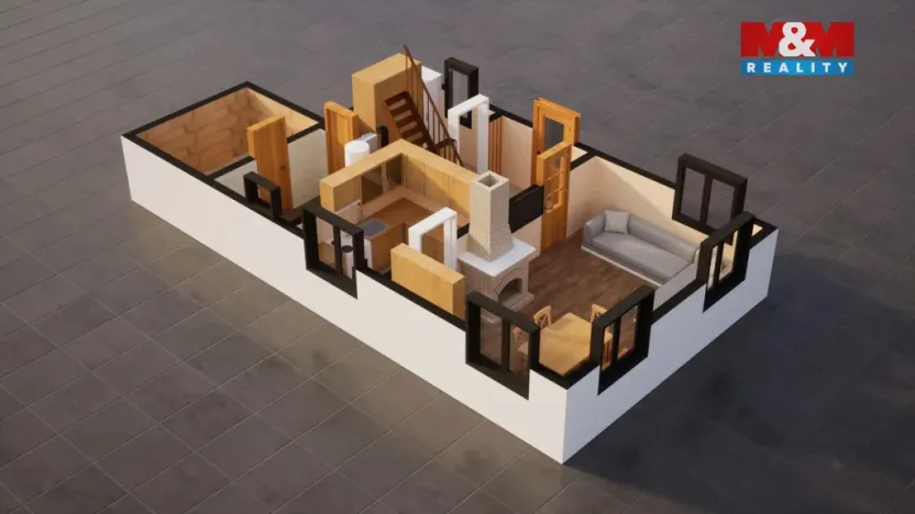 Prodej chalupy, Prysk - Horní Prysk, 79 m2