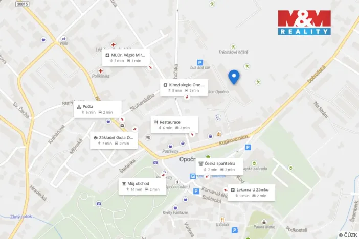 Pronájem bytu 1+kk, Opočno, Pohořská, 40 m2