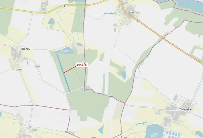 Dražba lesa, Břehov, 20146 m2