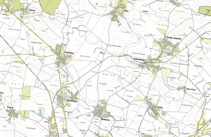 Prodej pole, Bobnice, 4388 m2