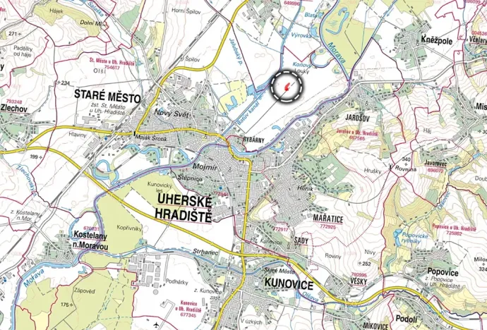 Prodej pole, Staré Město, 4945 m2