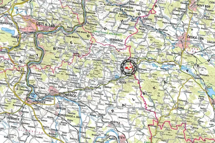 Prodej louky, Úštěk, 126063 m2