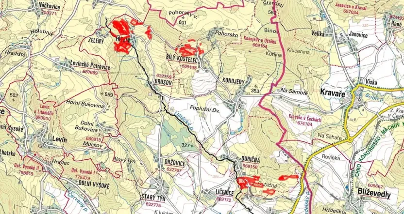 Prodej louky, Úštěk, 384290 m2